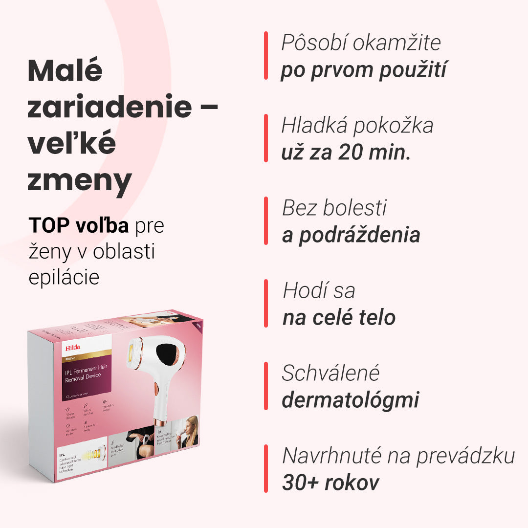 IPL epilátor Hilda