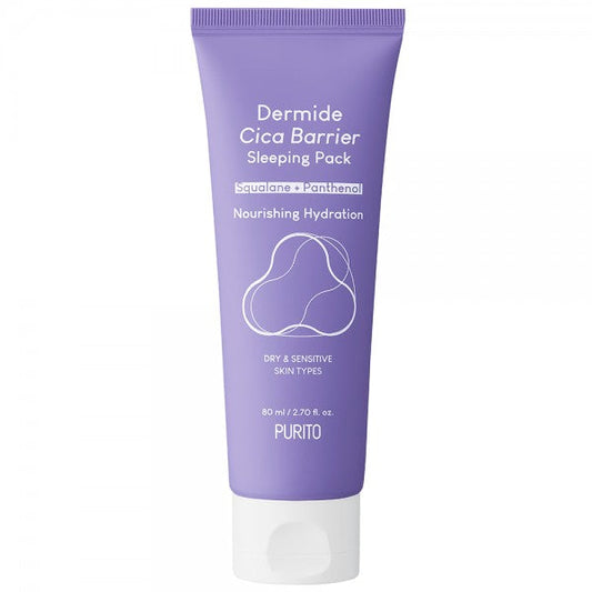PURITO Dermide Cica Barrier Sleeping Pack - Regeneračná maska na tvár - pletovecentrum.sk