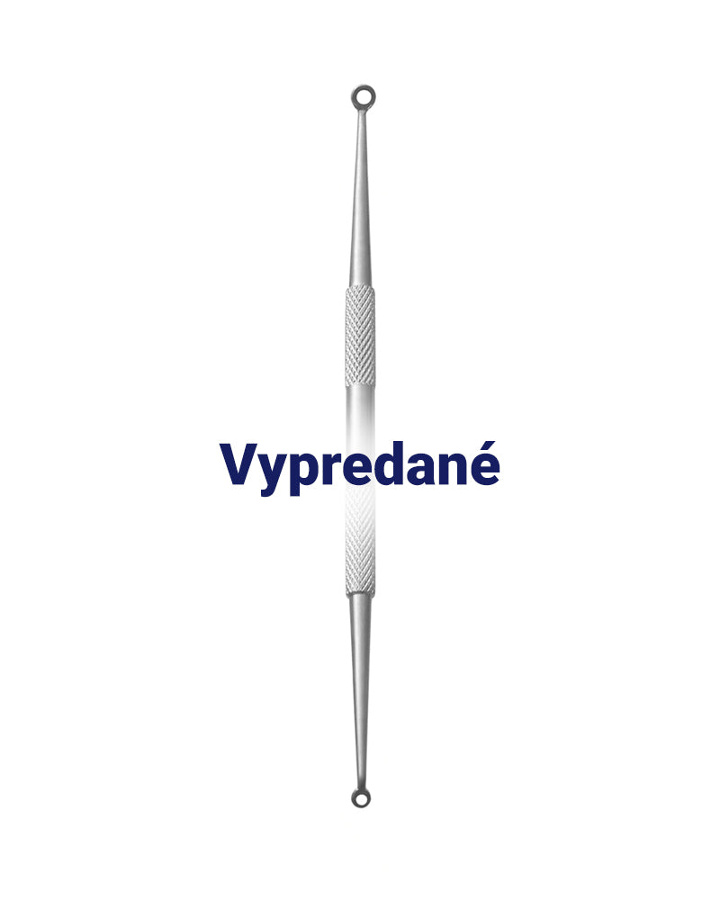 Nástroj na odstraňovanie akné a čiernych bodiek s rôznymi veľkosťami slučiek s hrubým okrajom